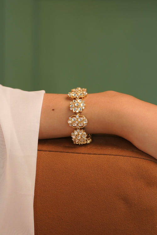 Sheesh Polki Bracelet